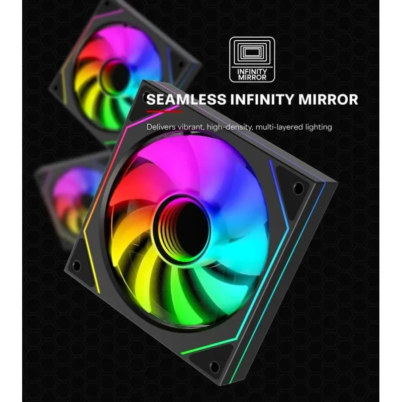 Case fan 120mm xpf120u.argb-12v xf076 xilence