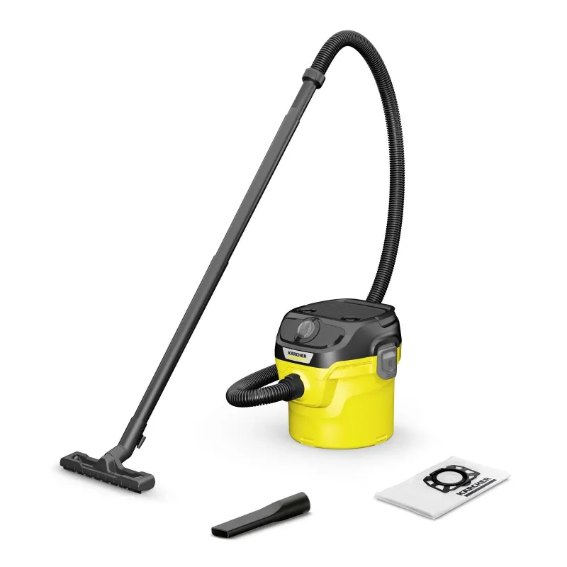 Vacuum Cleaner-KARCHER-Suction power 220 AW-Input power 1000 W-Dust capacity 12 L-Drum vacuum-Cleaning type dry&wet-Dust