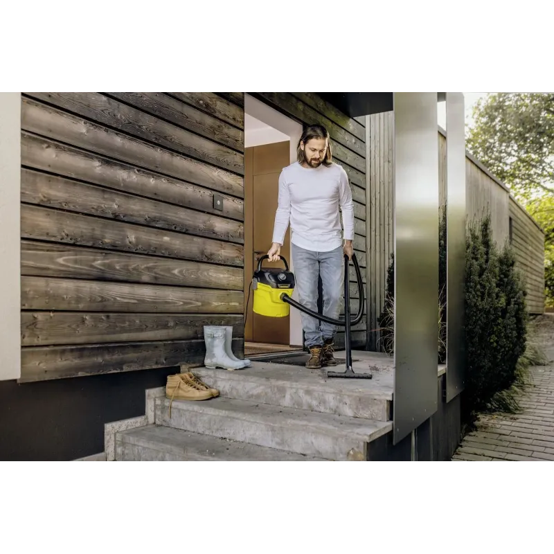 Vacuum Cleaner-KARCHER-Suction power 220 AW-Input power 1000 W-Dust capacity 12 L-Drum vacuum-Cleaning type dry&wet-Dust
