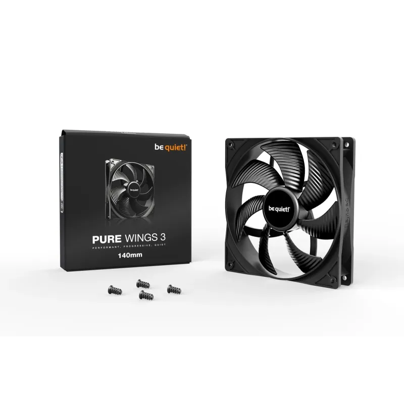 Case fan 140mm pure wings 3-bl107 be quiet