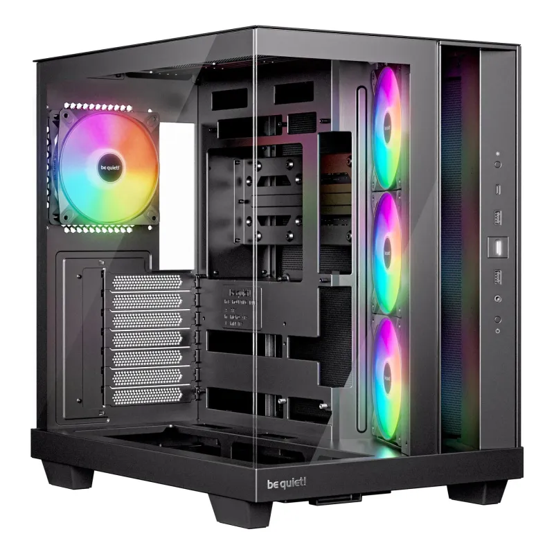 Case-BE QUIET-ATX-micro ATX-Mini-ITX-Black-Midi Tower-PC-BGW85