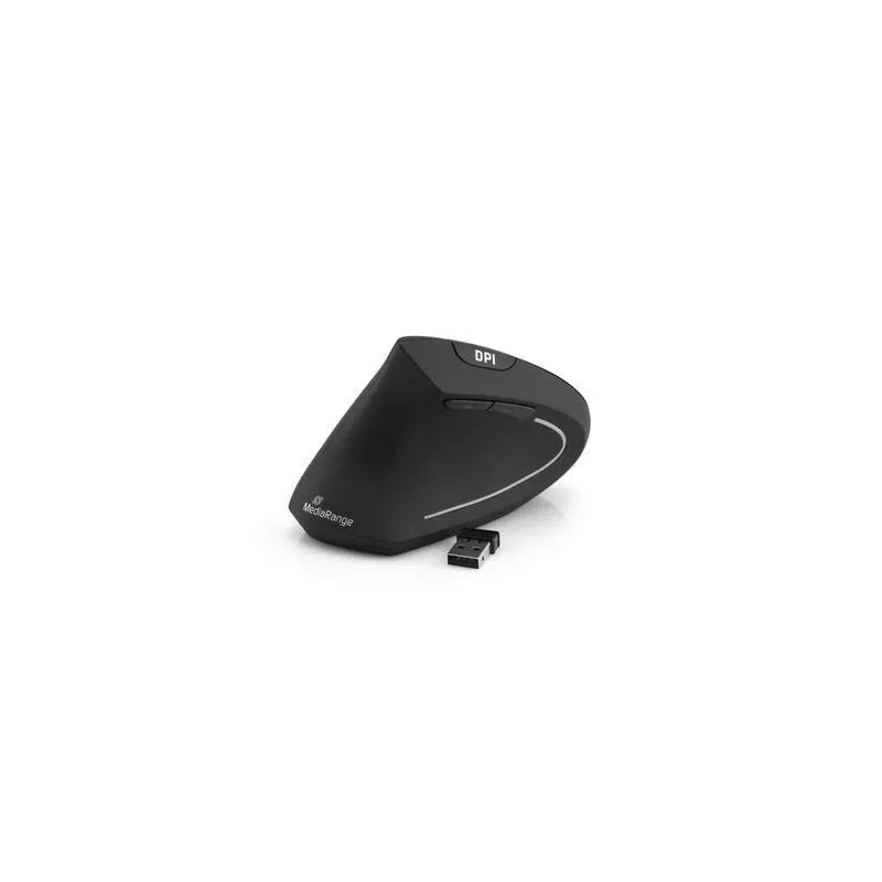 Mouse usb optical wrl 6-button-left black mros233 mediarange