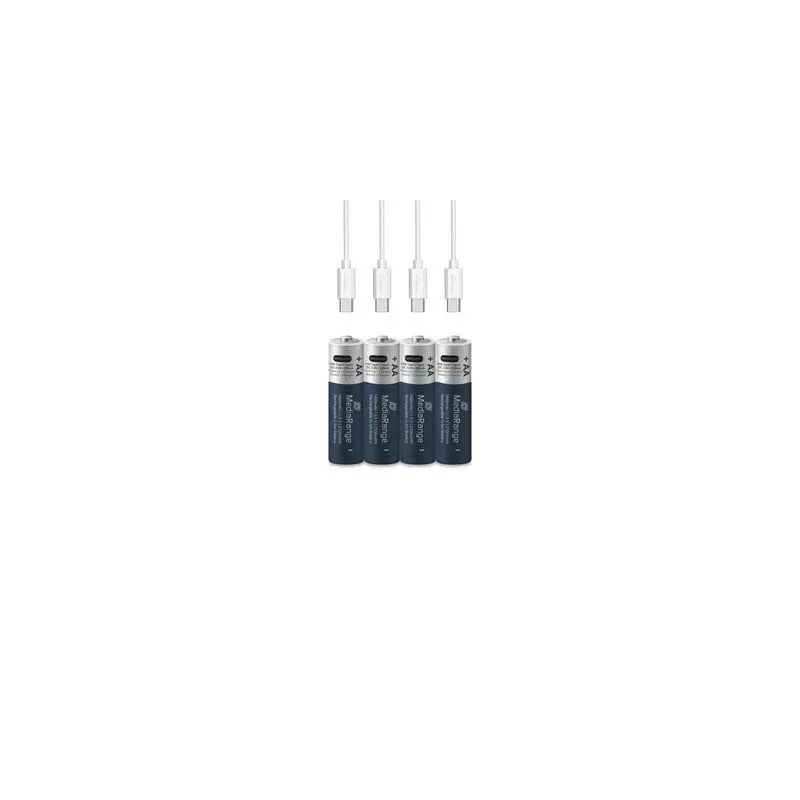 Battery rech. li-ion aaa 1.5v-500mah 4p mrbat160 mediarange