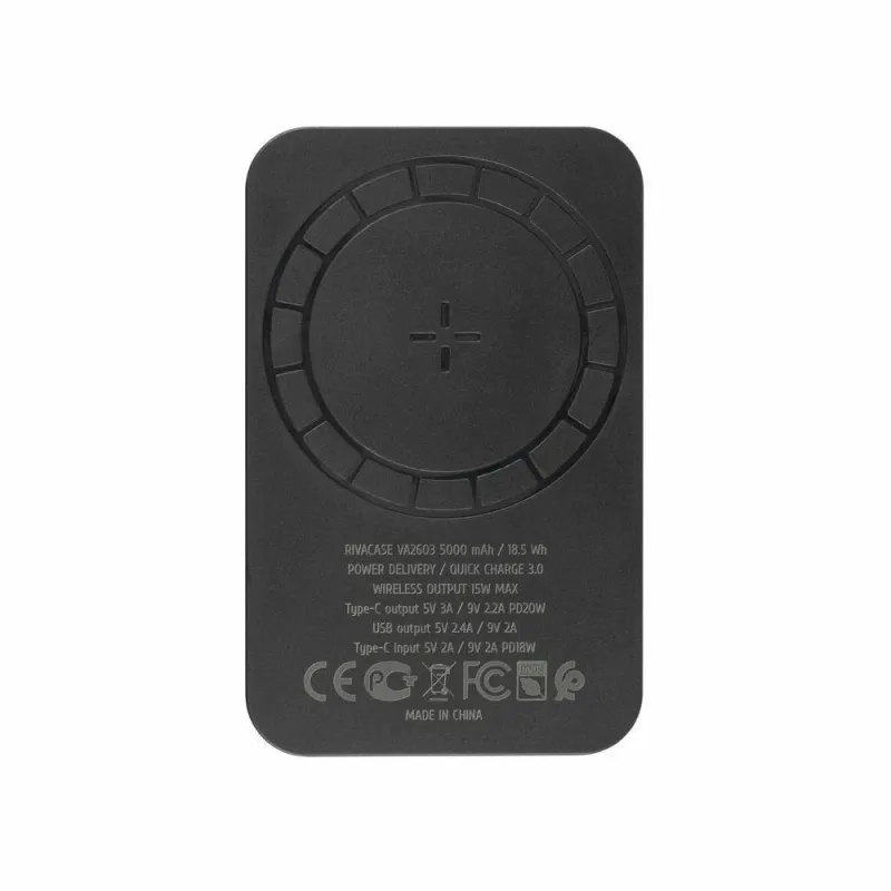 Power bank wrl 5000mah magsafe-va2603 rivacase