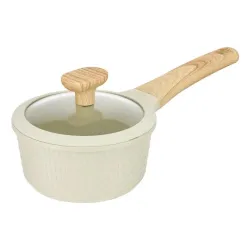Saucepan d16cm 1.3l-beige 93800 resto