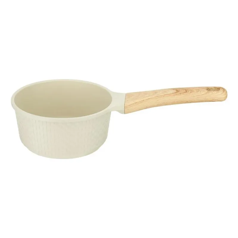 Saucepan d16cm 1.3l-beige 93800 resto