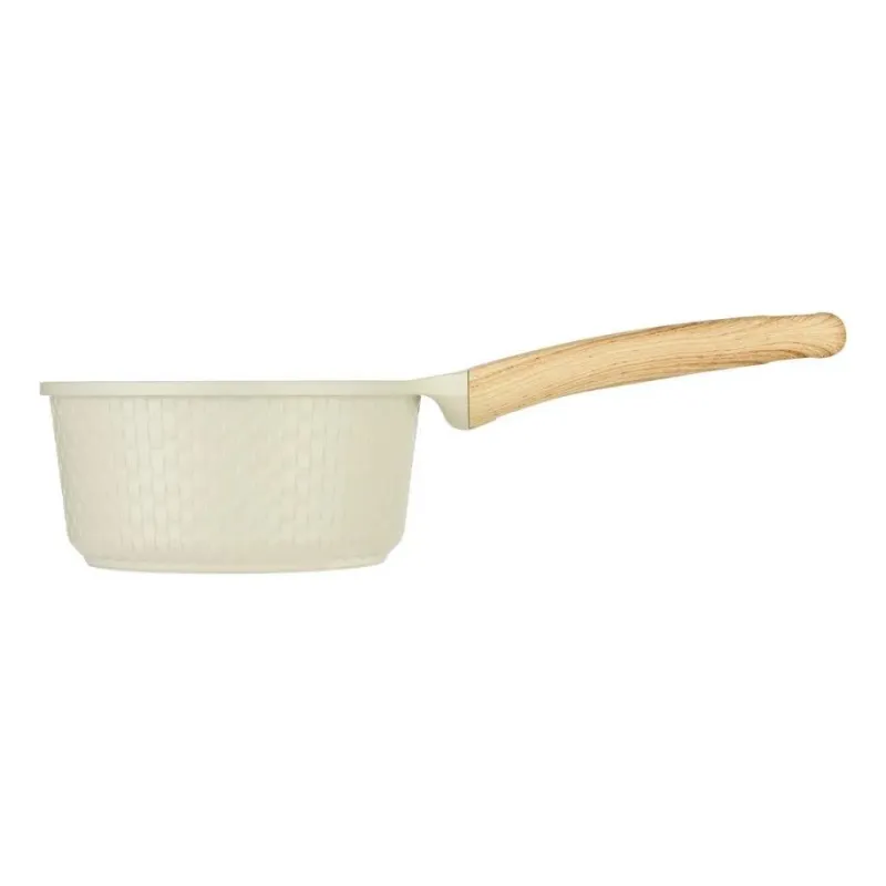 Saucepan d16cm 1.3l-beige 93800 resto