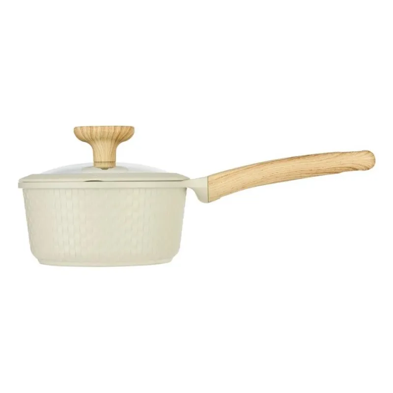 Saucepan d16cm 1.3l-beige 93800 resto