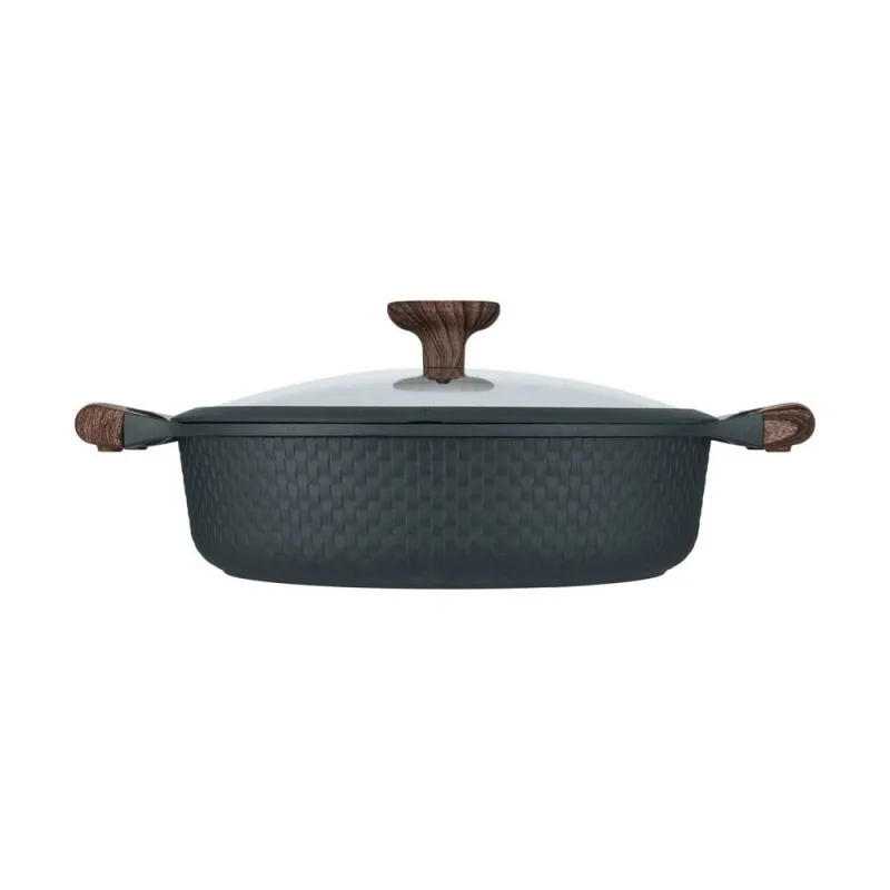 Shallow pot d28cm 4.1l-93906 resto