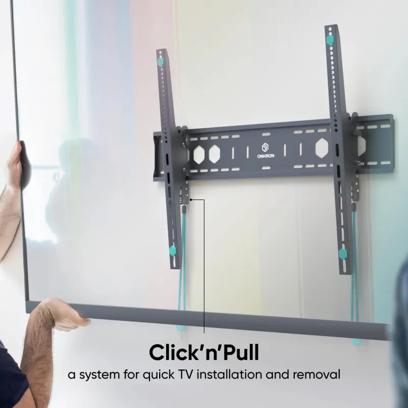 Tv set acc wall mount-60-110-black ut12-b onkron