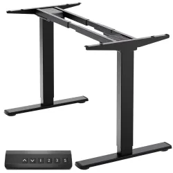 Desk frame motorised-black cdf222e-b onkron