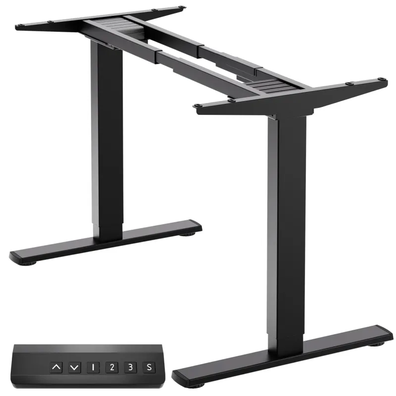 Desk frame motorised-black cdf222e-b onkron