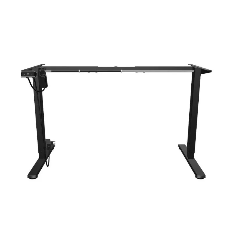 Desk frame motorised-black wdf221e-b onkron