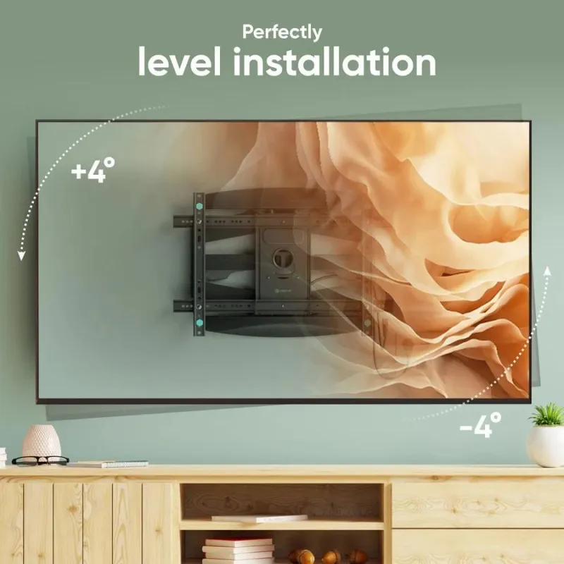 Tv set acc wall mount-40-75-black m6l-b onkron