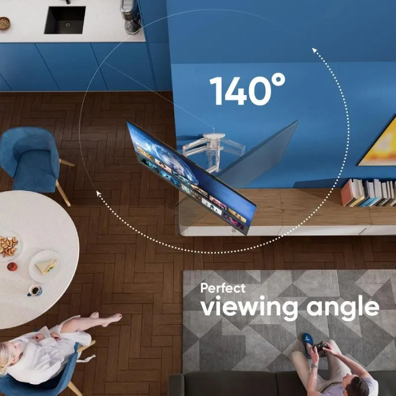 Tv set acc wall mount -37-70-white m5-w onkron