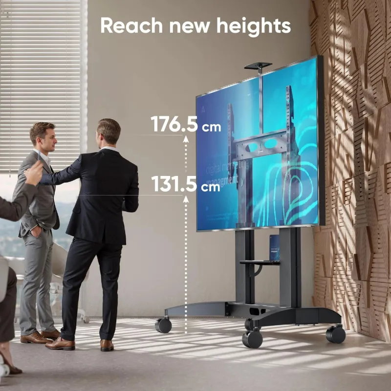 Tv set acc mobile stand-70-110 black ts2821-b onkron