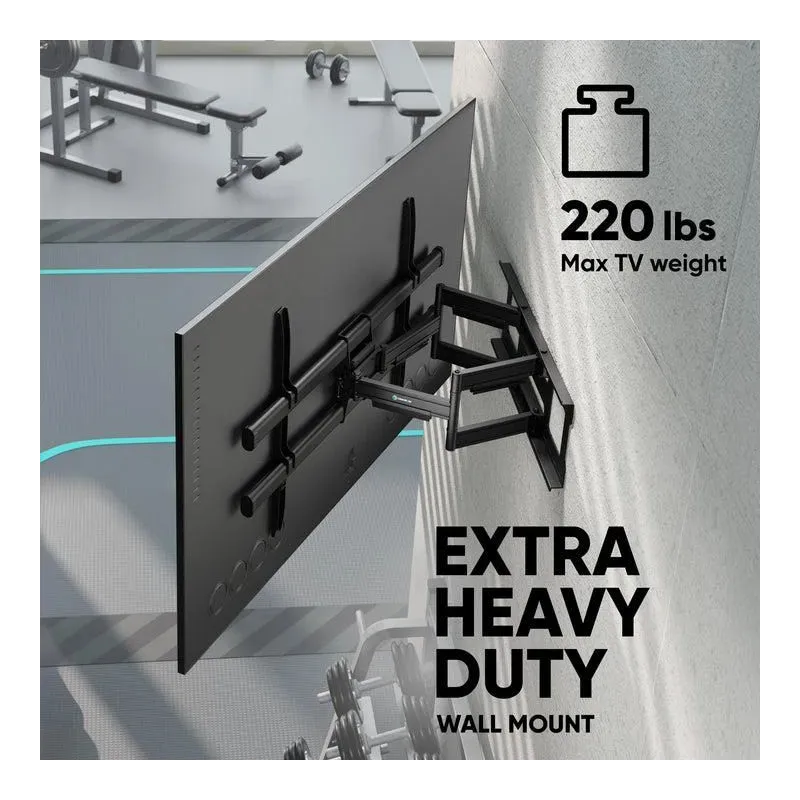 Tv set acc wall mount-42-120-black m10-b onkron