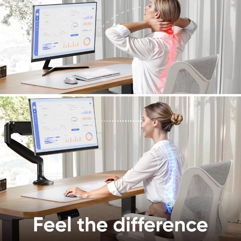 Monitor acc desk mount-17-49 black g100-b onkron