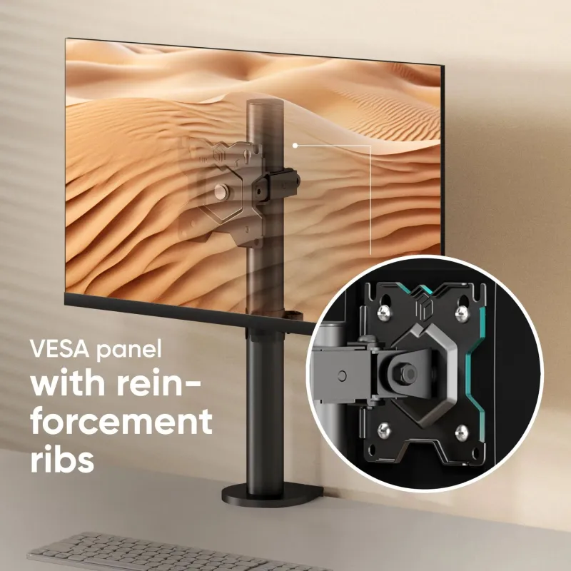 Monitor acc desk mount-13-34 black d101e-b onkron