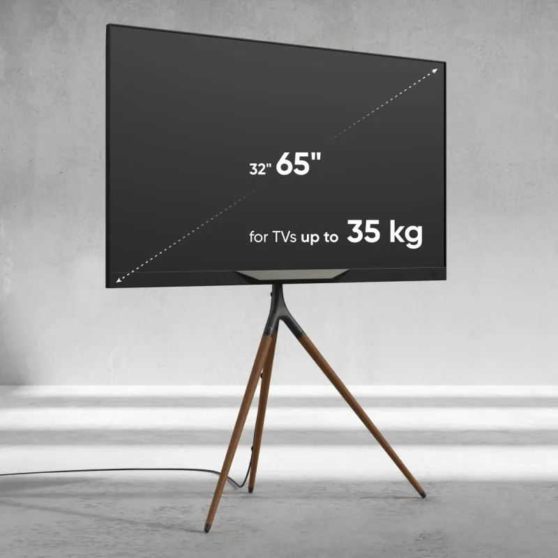 Tv set acc floor stand -32-65-black ts1220-b onkron