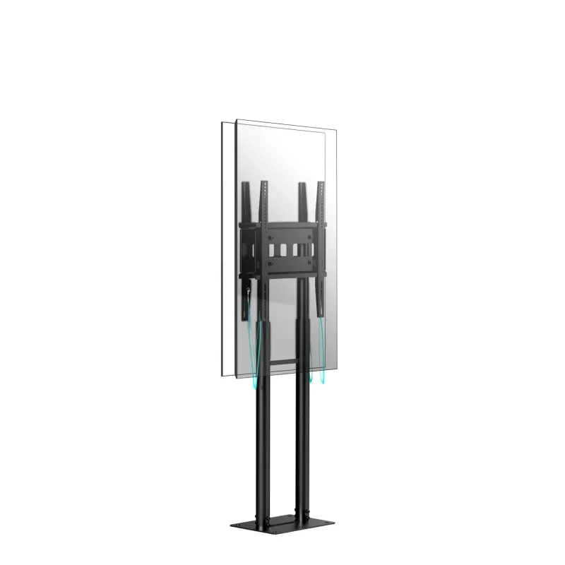 Tv set acc mobile stand-55-100-black fpro2l-20-b onkron