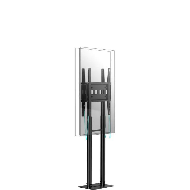 Tv set acc mobile stand-55-100-black fpro2l-20-b onkron