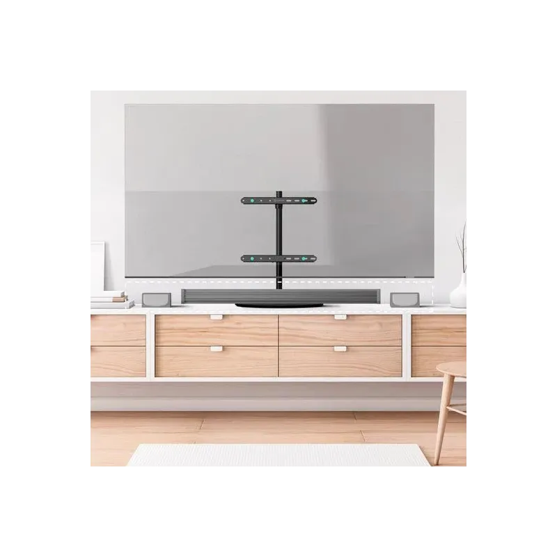 Tv set acc desktop stand-32-65 black pt2-b onkron