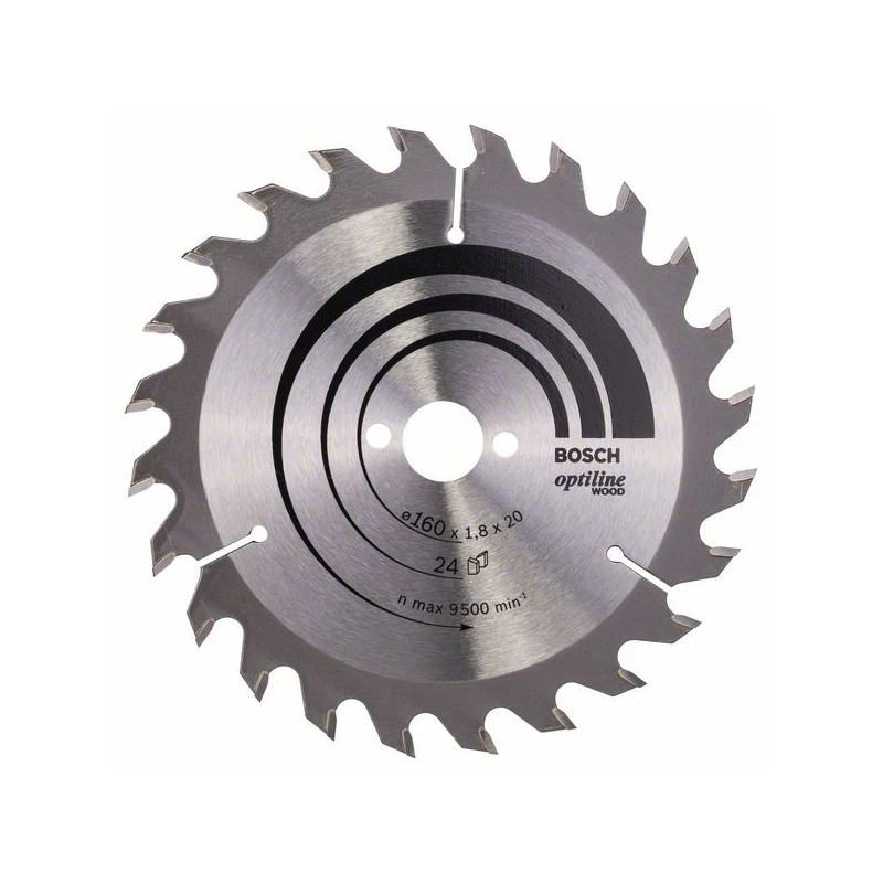 Ripzāģa disks 160x20mm Optiline Wood