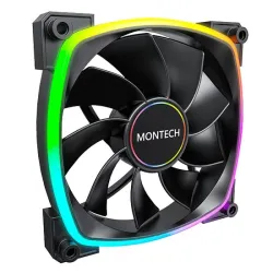Case fan 140mm-rx140 pwm black montech