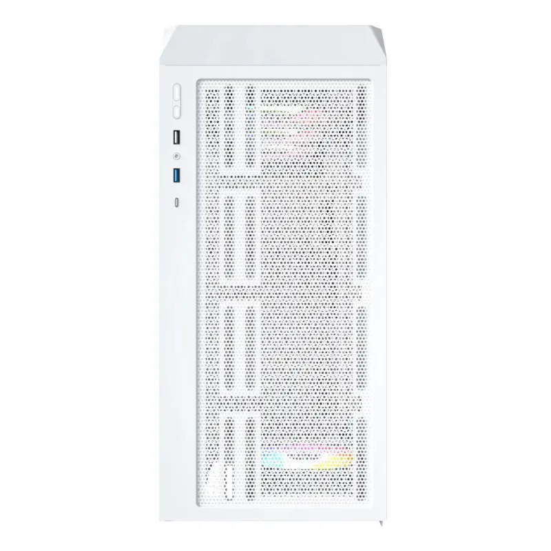 Case-MONTECH-X5-MidiTower-Case product features Transparent panel-Not included-Colour White-X5,W,