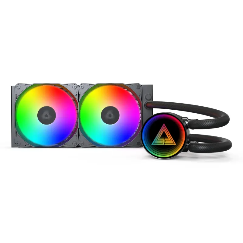 Cpu cooler multi socket-lightflow 240 argb ,b, montech