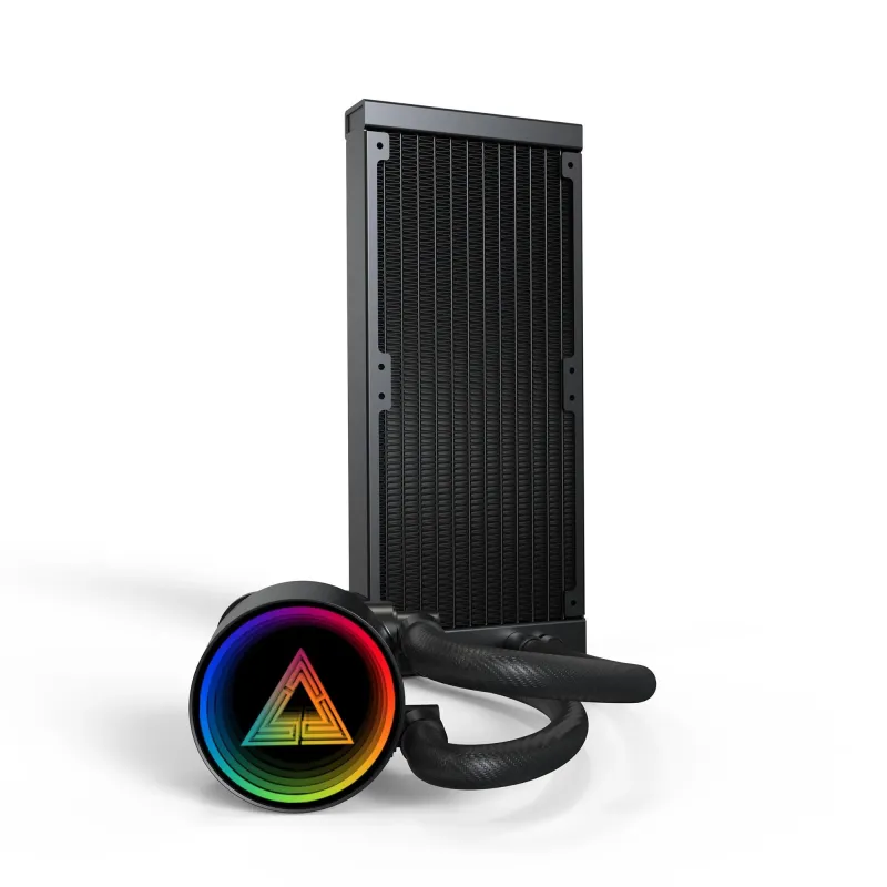 Cpu cooler multi socket-lightflow 240 argb ,b, montech
