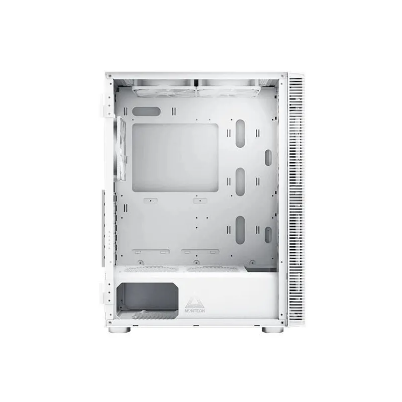 Case-MONTECH-X3 Mesh-MidiTower-Not included-ATX-MicroATX-MiniITX-Colour White-X3MESH,W,
