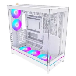 Case-MONTECH-HS02 PRO-MidiTower-Case product features Removeable HDD basket-Transparent panel-Not
