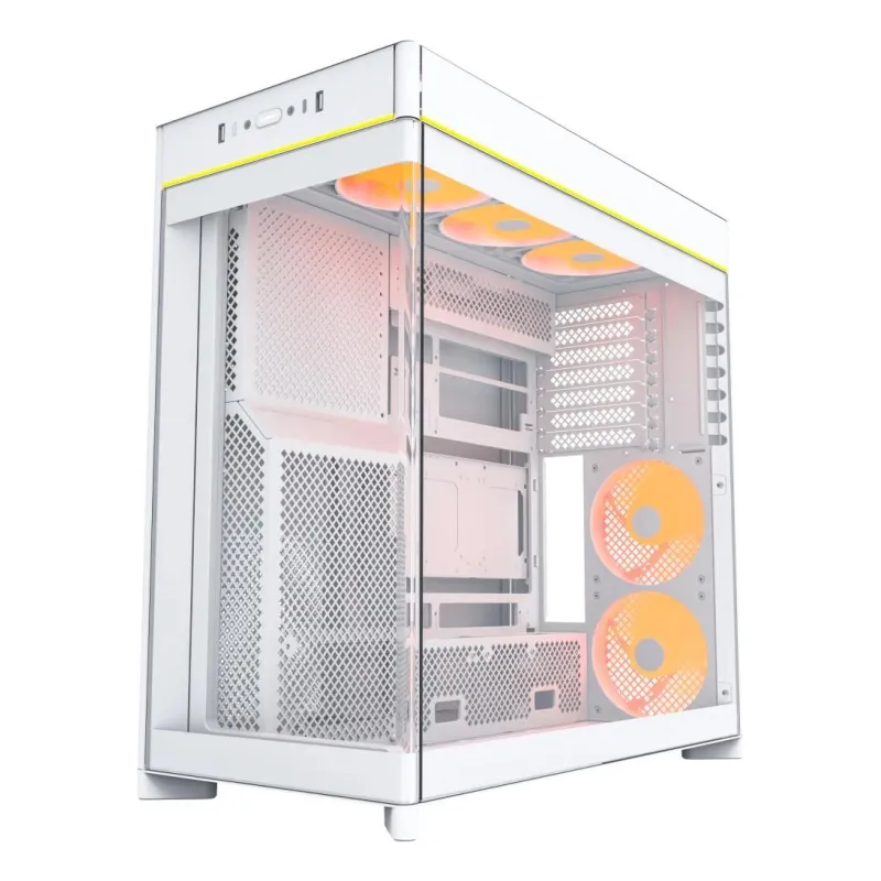 Case-MONTECH-HS02 PRO-MidiTower-Case product features Removeable HDD basket-Transparent panel-Not