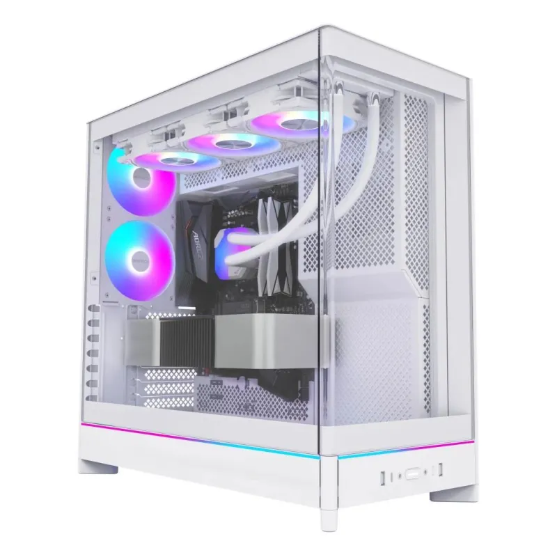 Case-MONTECH-HS02 PRO-MidiTower-Case product features Removeable HDD basket-Transparent panel-Not