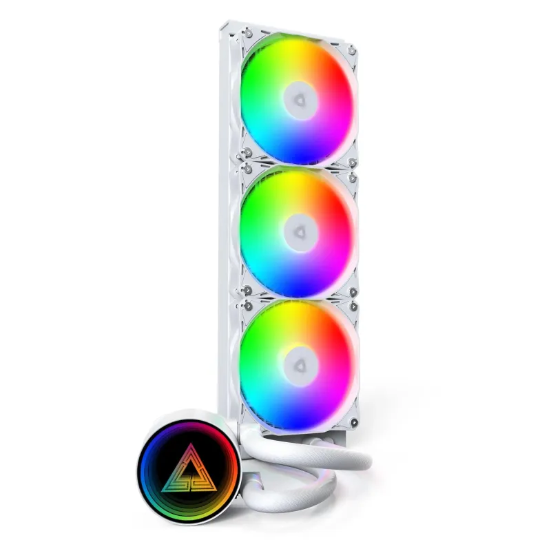 Cpu cooler multi socket-lightflow argb 360 ,w, montech