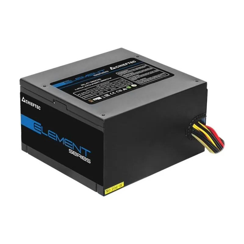 Power Supply-CHIEFTEC-500 Watts-Efficiency 80 PLUS BRONZE-PFC Active-ELP-500S