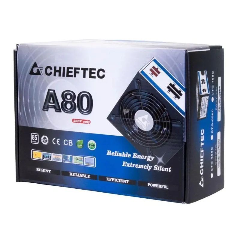 Case psu atx 750w-ctg-750c chieftec