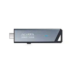 Memory drive flash usb-c 512gb-silv aeli-ue800-512g-csg adata