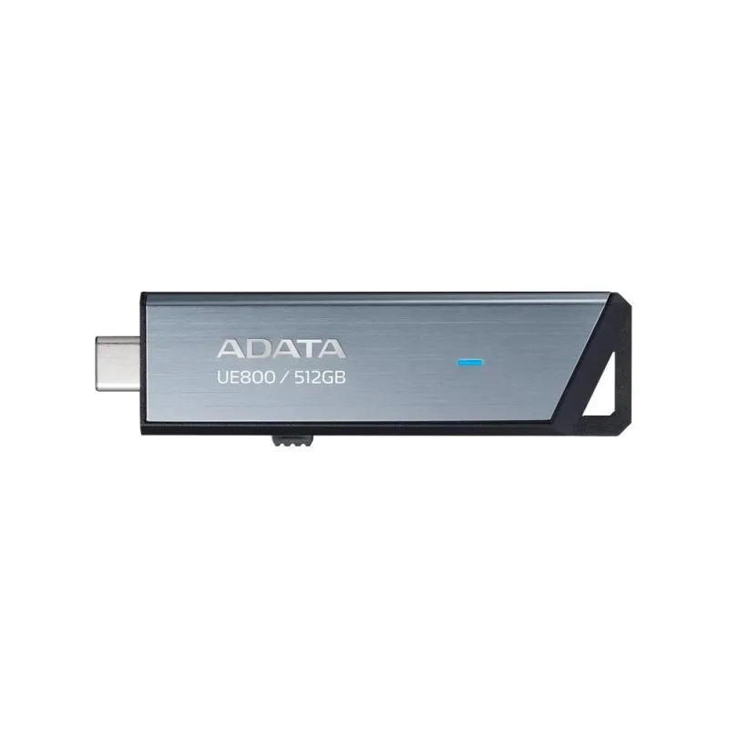 Memory drive flash usb-c 512gb-silv aeli-ue800-512g-csg adata