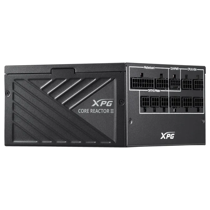 Power Supply-ADATA-1000 Watts-Efficiency 80 PLUS GOLD-COREREACTORII1000G-BKCEU