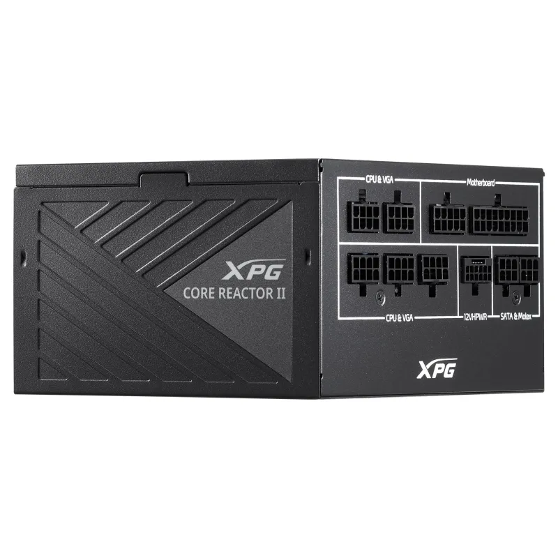 Power Supply-ADATA-1000 Watts-Efficiency 80 PLUS GOLD-COREREACTORII1000G-BKCEU
