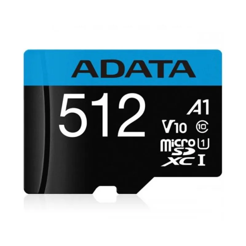 Memory micro sdxc 512gb w-ad.-ausdx512guicl10a1-ra1 adata