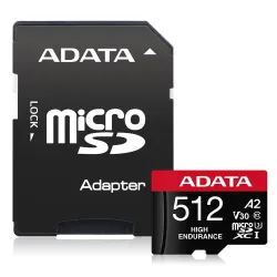 Memory micro sdxc 512gb w-ad.-ausdx512gui3v30sha2-ra1 adata