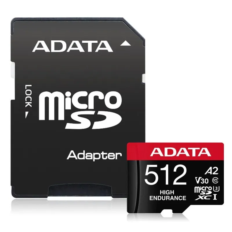 Memory micro sdxc 512gb w-ad.-ausdx512gui3v30sha2-ra1 adata