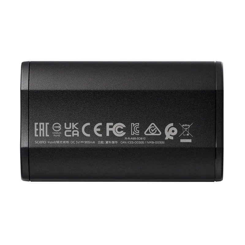External SSD-ADATA-SD810-2TB-USB-C-Write speed 2000 MBytes-sec-Read speed 2000 MBytes-sec-SD810-2000G-CBK