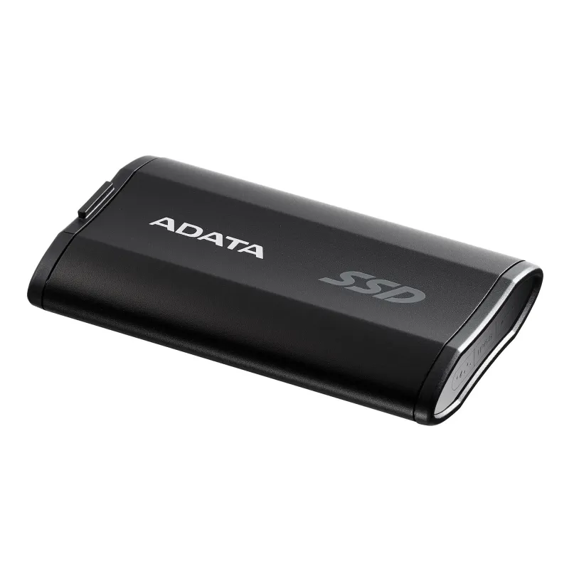 External SSD-ADATA-SD810-2TB-USB-C-Write speed 2000 MBytes-sec-Read speed 2000 MBytes-sec-SD810-2000G-CBK