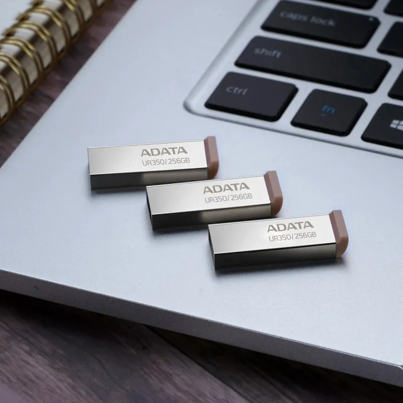 Memory drive flash usb3.2 256g-ur350-256g-rsr-bk adata