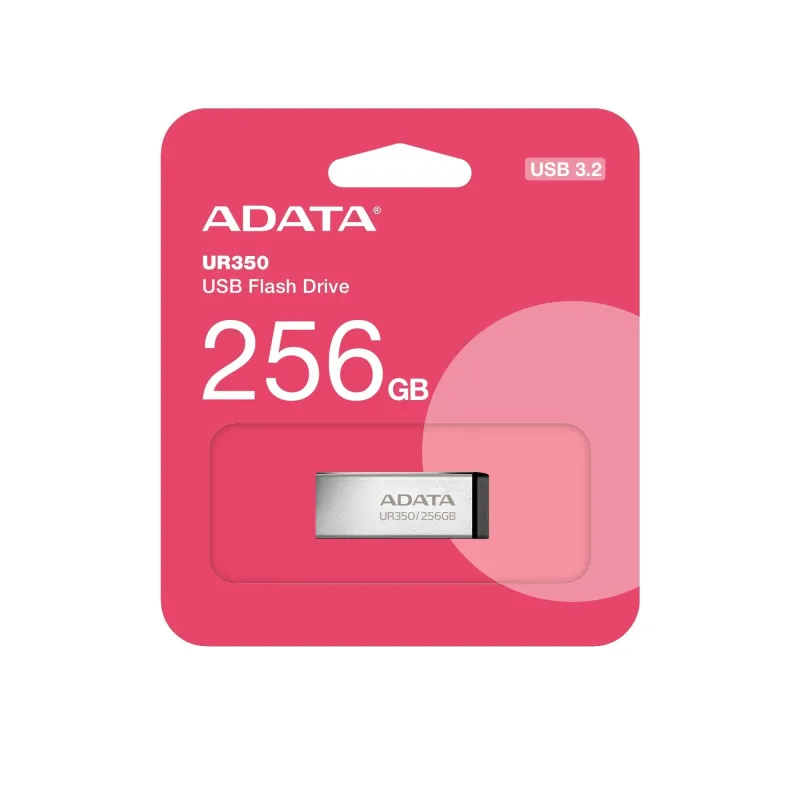 Memory drive flash usb3.2 256g-ur350-256g-rsr-bk adata